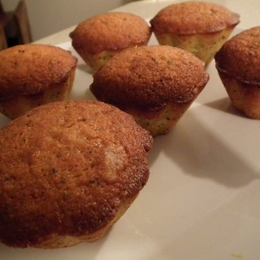 Les muffins au citron et au pavot