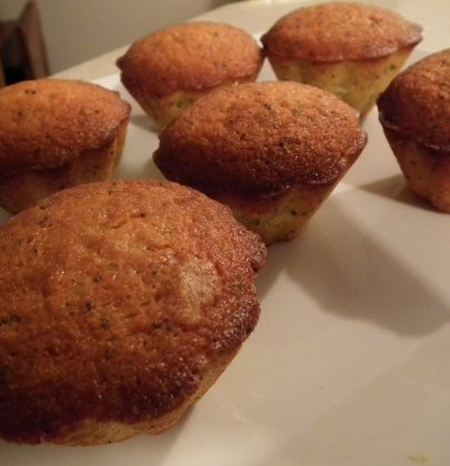 Les muffins au citron et au pavot