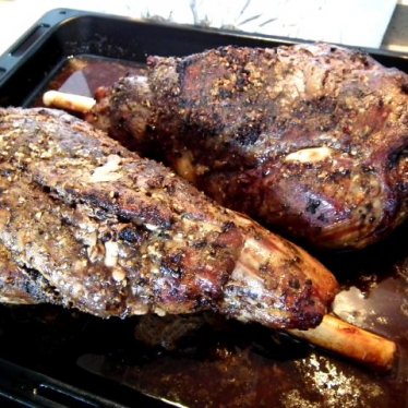 Le gigot d’agneau qui va bien avec le Taboulé aux herbes