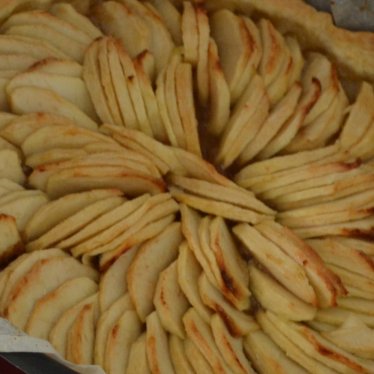 La tarte aux pommes à la pâte de Speculoos