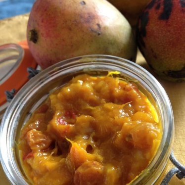 Le chutney de mangues au piment