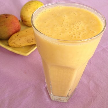 Le Smoothie à la Mangue et à la Passion