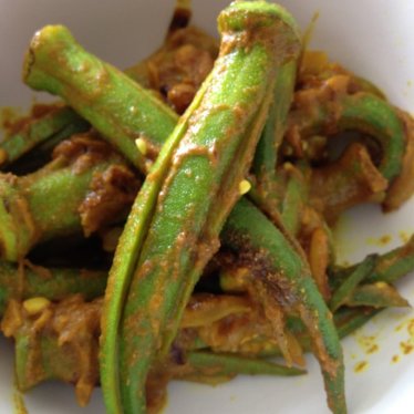 Les petits gombos à l’indienne