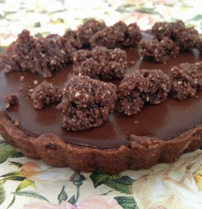 La tartelette tout chocolat