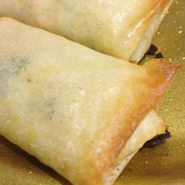 Les petits chaussons au saumon, à la ricotta, à la féta et au basilic