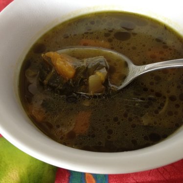 La soupe verte qui fait du bien