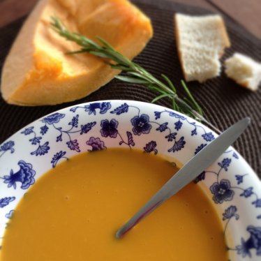 Le velouté de giraumon…