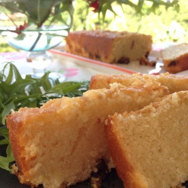 Le gâteau au fromage blanc et canneberges…