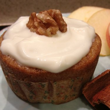 Les cupcakes Pomme-Cannelle et sirop d'érable…