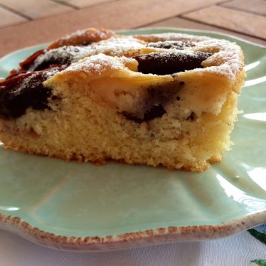 Le gâteau allemand aux prunes…