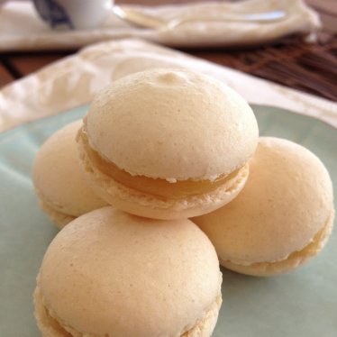 Les macarons à l’ananas