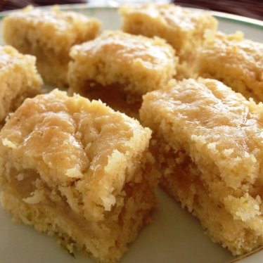 Les losanges moelleux aux amandes et à l'orange