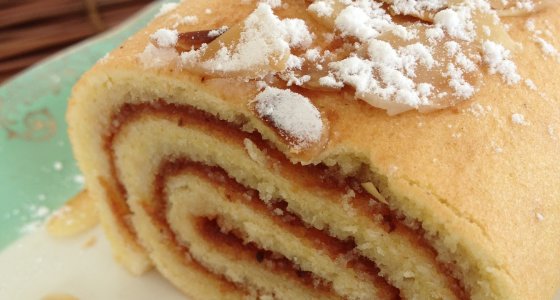 Le biscuit roulé à la goyave…
