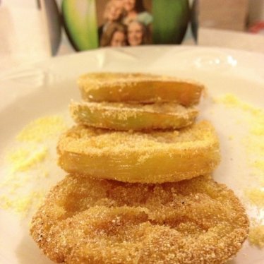 Les beignets de tomates vertes