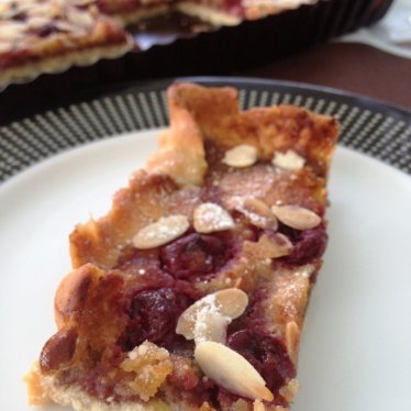 L’amandine aux cerises et à la goyave #Bataille Food 2#