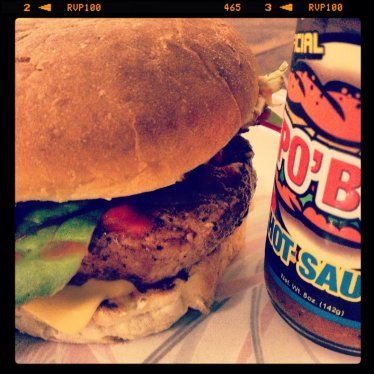 Le burger, classique et bon