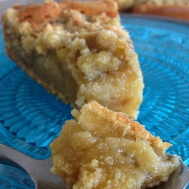 Le coffee cake gourmand à la rhubarbe