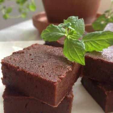 Le méga fondant au chocolat et à la compote de pommes