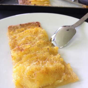 La tarte fine à l’ananas