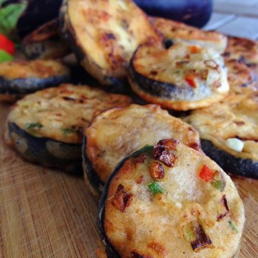 Les beignets d’aubergines