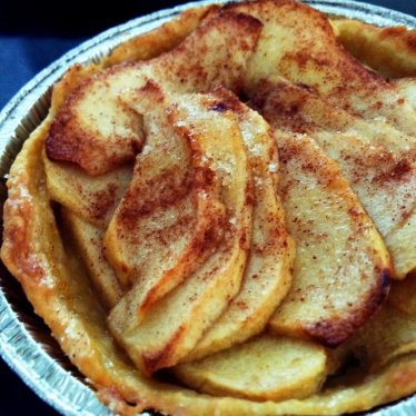 Les tartelettes aux pommes et caramel beurre salé