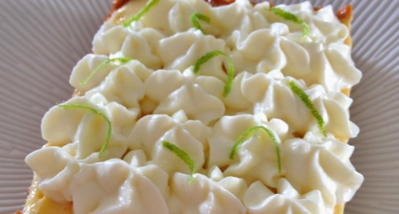 La tarte onctueuse au fruit de la passion