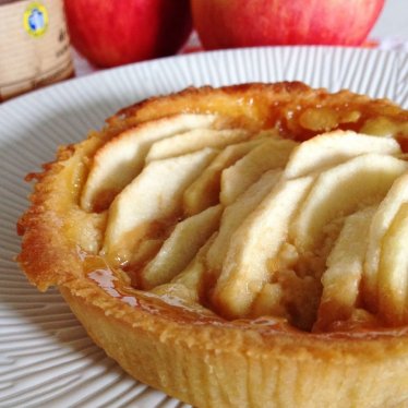 La tarte onctueuse aux pommes et CBS