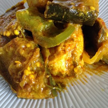 Le colombo de poisson aux aubergines