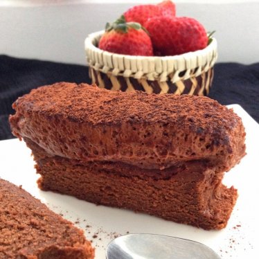 Le gâteau mousse au chocolat