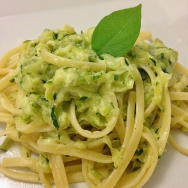 Les linguine express aux courgettes