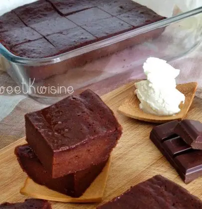 Le gâteau au chocolat et mascarpone… sans beurre