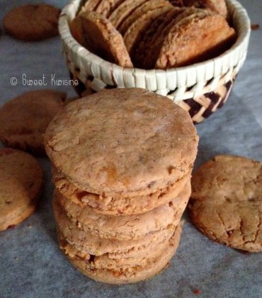 Les biscuits à la châtaigne et aux figues