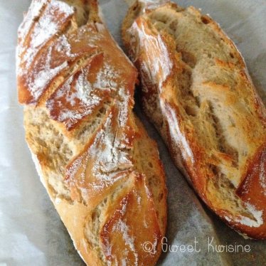 Le pain traditionnel maison …