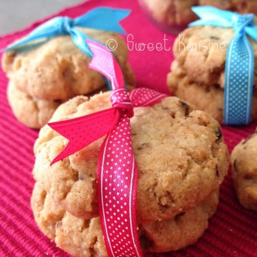 Les biscuits sablés au tahini et aux  amandes
