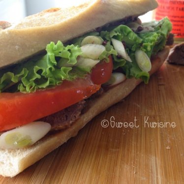 Le Sandwich au steak du lundi