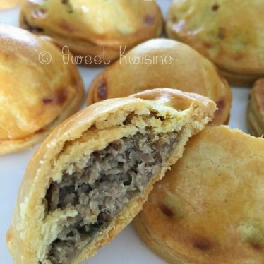 Les pâtés salés au porc de Noël