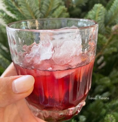 Le sirop de groseilles-pays
