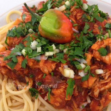 Les spaghettis Deluxe à la langouste