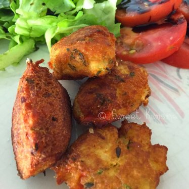 Les croquettes de morue aux pommes de terre