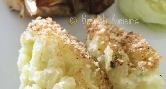 Le gratin de papaye verte