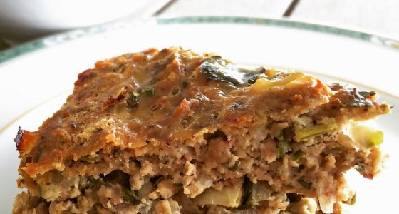 Le pain de viande à la menthe…..de la fainéante :-)