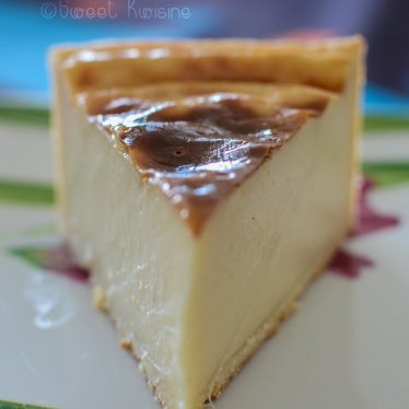 Le flan pâtissier comme Christophe Felder