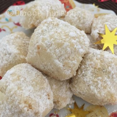 Les vanille kipferl ou bonbons à la vanille