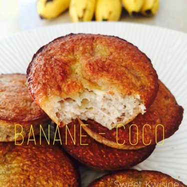 Les petits gâteaux (hyper) légers coco-bananes