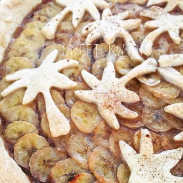 La tarte à la banane