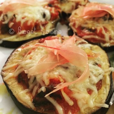 Les pizz’ aubergines