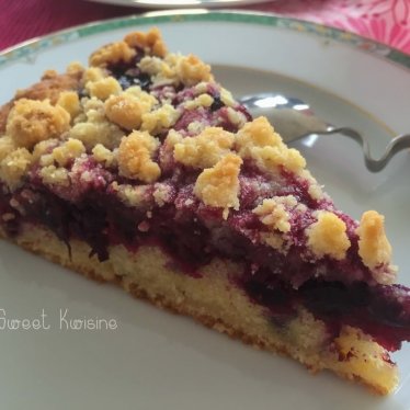 Le coffee cake au cassis