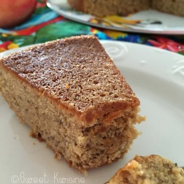 Le gâteau aux amandes et à la cannelle, sans oeuf et sans beurre
