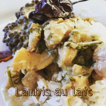 Le lambis au lait de coco