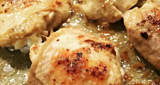 Le poulet magique au gingembre et à la coriandre